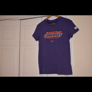 Nike women’s small Clemson dri-fit t-shirt